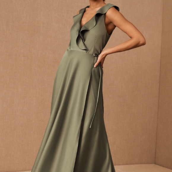 BHLDN Dresses & Skirts - BHLDN wrap dress size 6